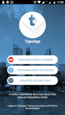 Configuração TypeApp Android